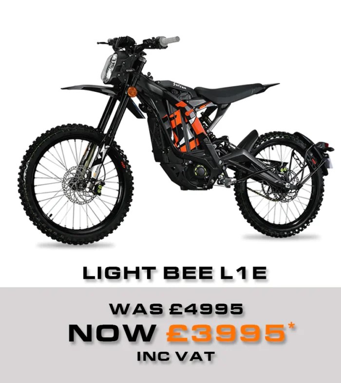 SURRON LIGHT BEE L1E LBX ROAD LEGAL ELECTRIC MOTORCYCLE MOPED