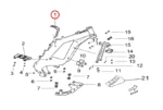 Light Bee Battery Compartment Plate, Rear