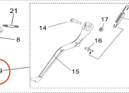 Light Bee Kickstand Assembly