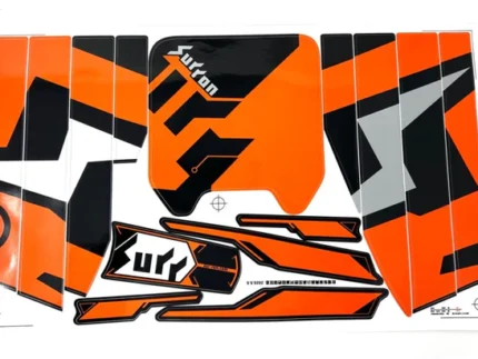 Light Bee Orange Decal Kit