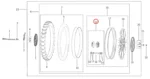 Light Bee Rear Wheel Hub Assembly