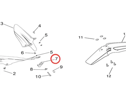 Light Bee Swingarm Bumper Block