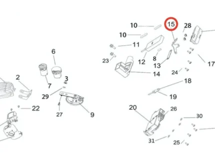 Light Bee Taillight Mounting Bracket