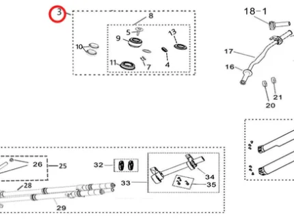 Light Bee Tapered Roller Bearing Steering Headset