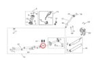 Steering Stem Assembly (KKE front fork)