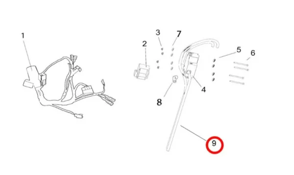 Light Bee Battery Power Cable (2023 and earlier)